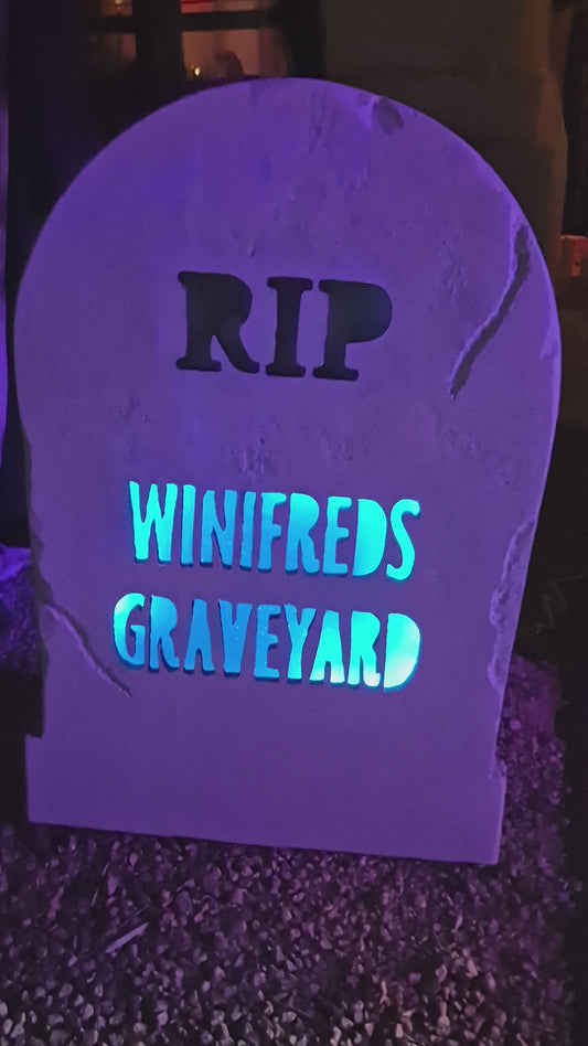 LIGHT UP TOMBSTONE! FULL CUSTOM